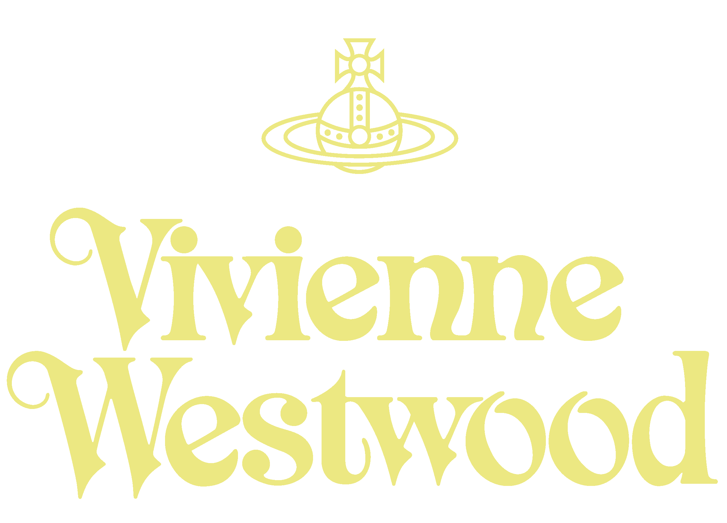 Yellow Vivienne Westwood Logo